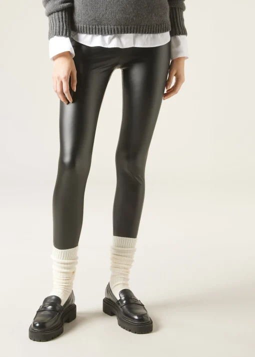 Leggings Efecto Piel