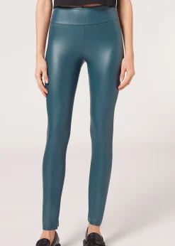 Leggings Efecto Piel