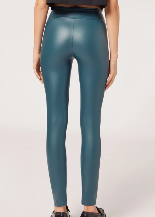 Leggings Efecto Piel