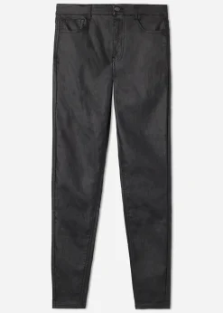 Leggings Skinny Efecto Encerado
