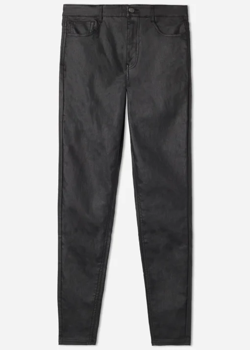 Leggings Skinny Efecto Encerado