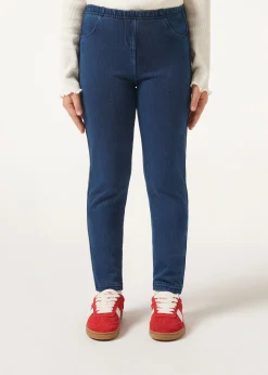 Leggings Vaqueros Térmicos De Niña