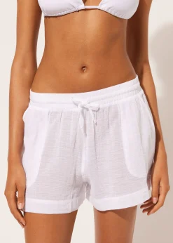 Pantalón Corto en Algodón