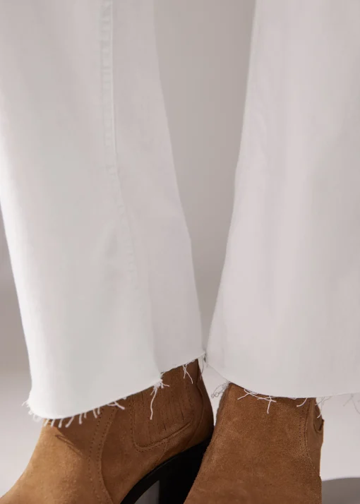 Pantalón Culotte Denim Vuelta Bajo