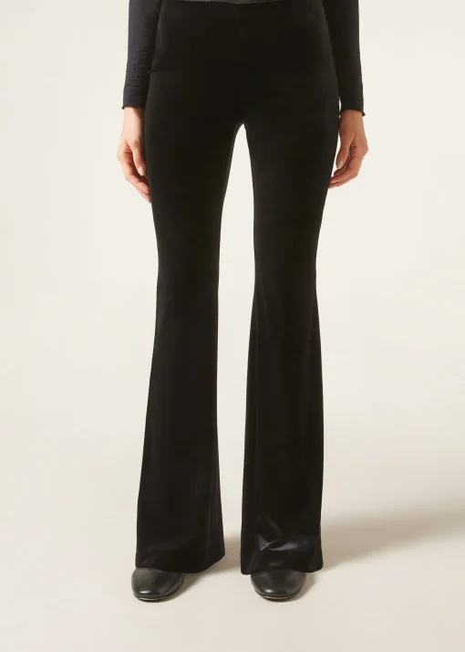 Pantalón Flare Terciopelo