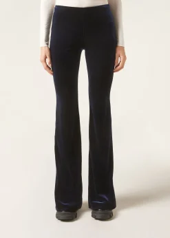 Pantalón Flare Terciopelo