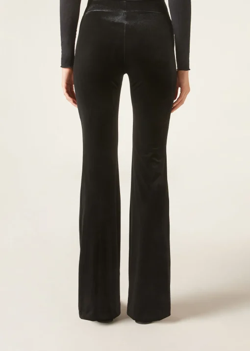 Pantalón Flare Terciopelo