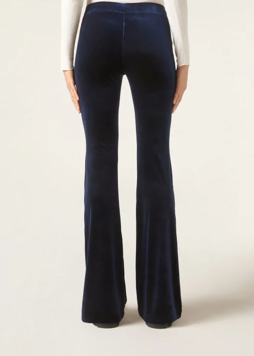 Pantalón Flare Terciopelo