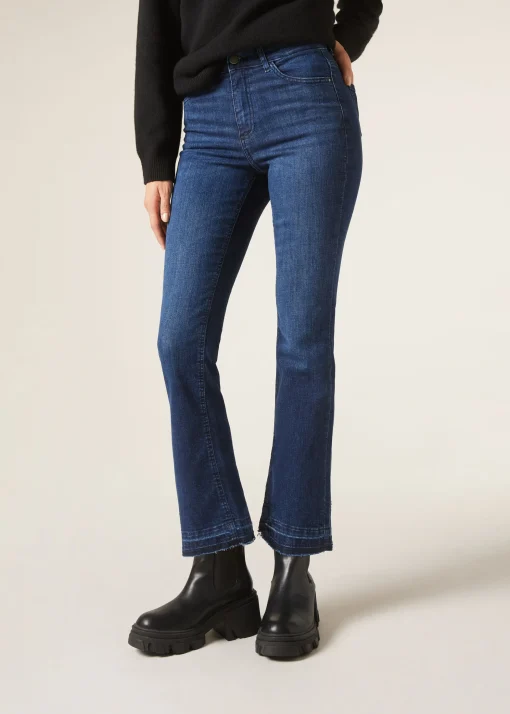 Pantalón Miniflare Denim