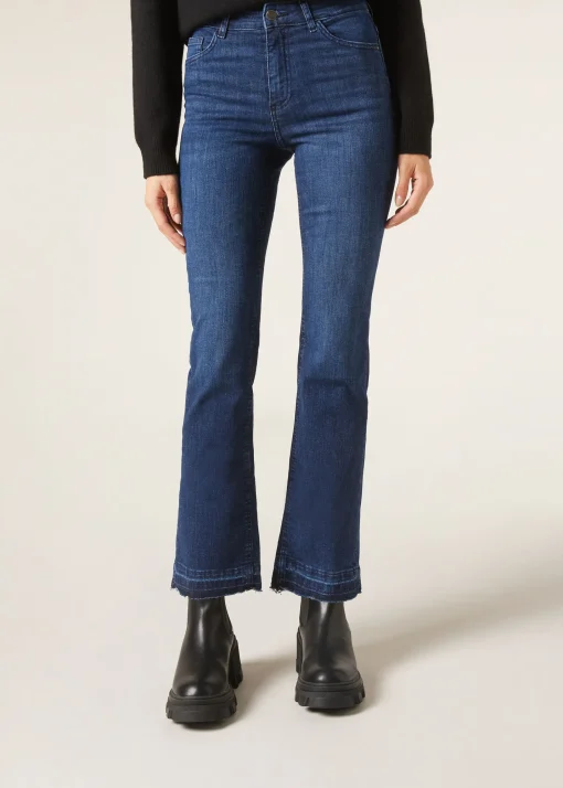 Pantalón Miniflare Denim