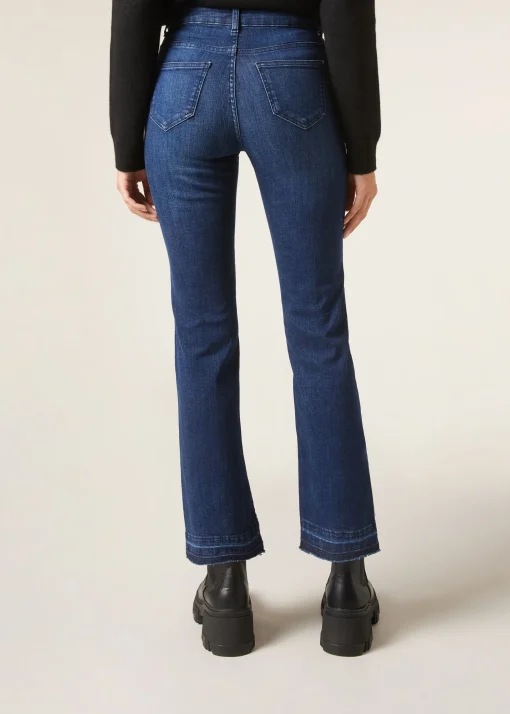Pantalón Miniflare Denim