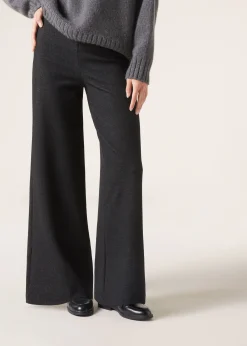 Pantalón Palazzo Efecto Espiga