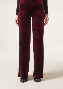 Pantalón Palazzo Terciopelo