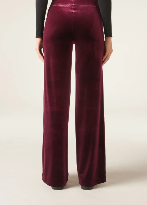 Pantalón Palazzo Terciopelo