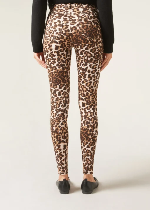 Pantalón Push Up Leopardo