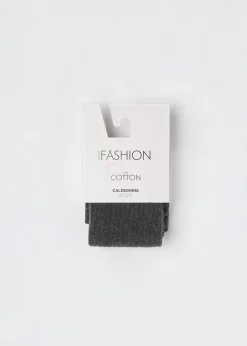 Panty Algodón Efecto Canalé