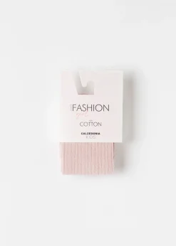 Panty Algodón Efecto Canalé