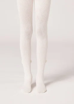 Panty Algodón Efecto Canalé Con Lazo Posterior
