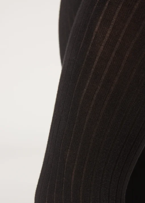 Panty Algodón Efecto Canalé