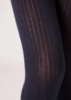 Panty Algodón Efecto Canalé