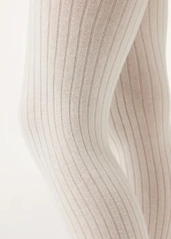 Panty Algodón Efecto Canalé
