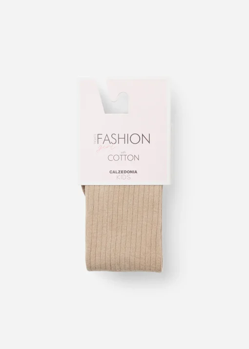 Panty Algodón Efecto Canalé