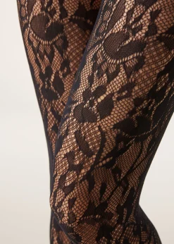 Panty De Encaje Con Flores