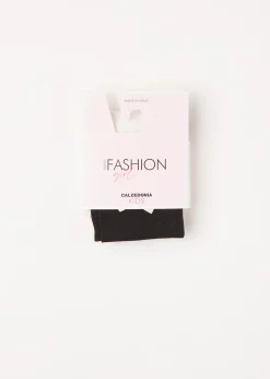 Panty Efecto Calza Bicolor Con Lazo