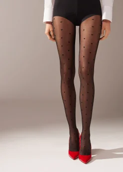 Panty Transparente Corazones