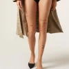 Panty Transparente Efecto Tattoo Letras