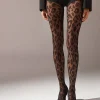 Panty Transparente Estampado Animal Print Grande