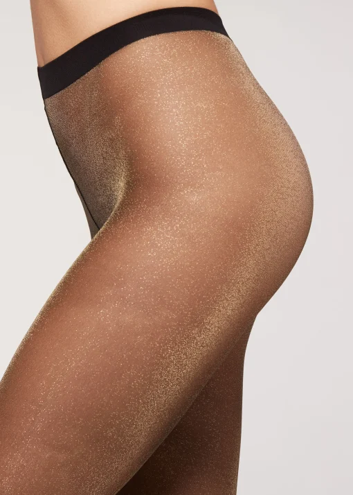 Panty Transparente Glitter