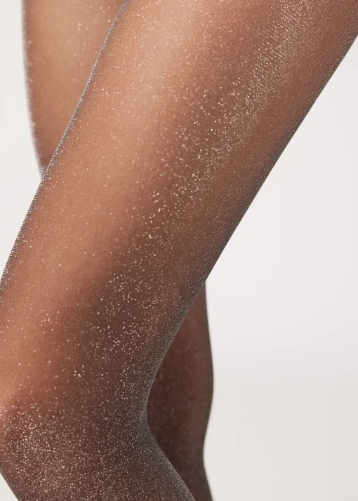 Panty Transparente Glitter