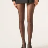 Panty Transparente  Lunares De Glitter