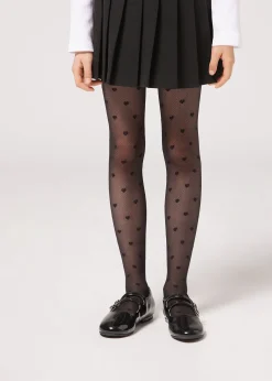 Panty Transparentes Con Corazones