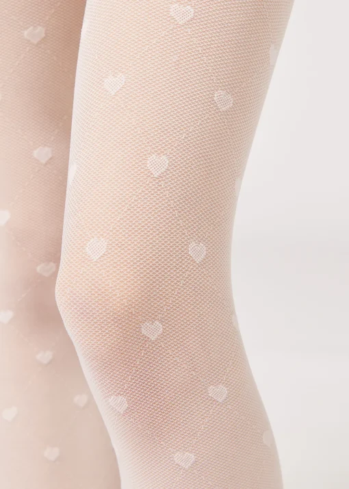 Panty Transparentes Con Corazones