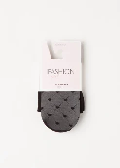 Panty Transparentes Con Corazones