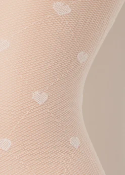 Panty Transparentes Con Corazones