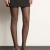 Panty Tul Efecto Rombo De Glitter