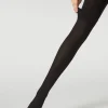 Panty Tupido Cashmere Efecto Calza Canalé