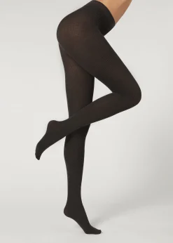 Panty Tupido Cashmere Efecto Canalé