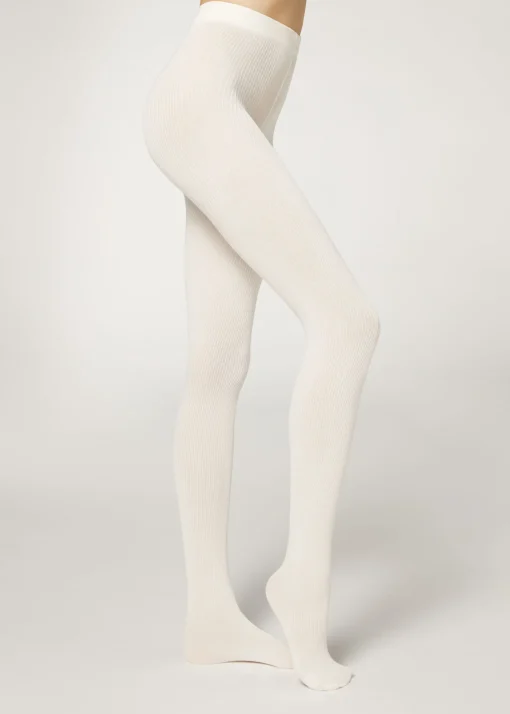 Panty Tupido Cashmere Efecto Canalé