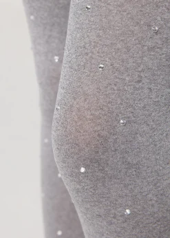 Panty Tupido Con Detalles Pedrería