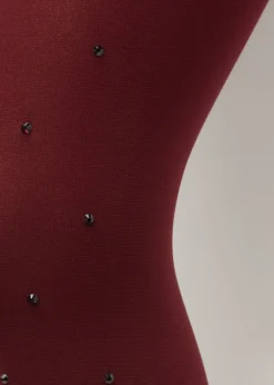 Panty Tupido Con Detalles Pedrería
