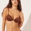Push-up Bikini Shiny Satin