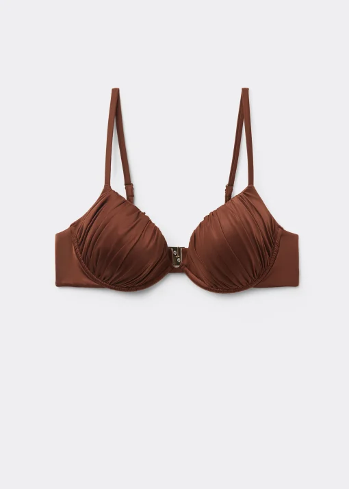 Push-up Bikini Shiny Satin