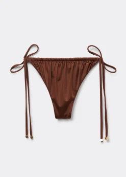 Tanga Bikini Shiny Satin