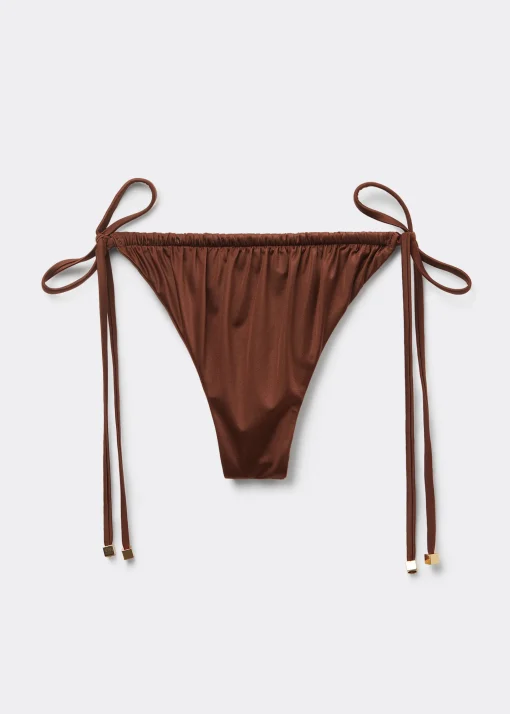 Tanga Bikini Shiny Satin