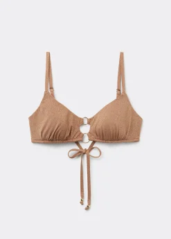 Top Brassiere Bikini Golden Gleam