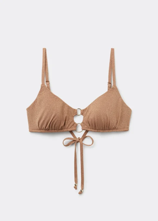 Top Brassiere Bikini Golden Gleam
